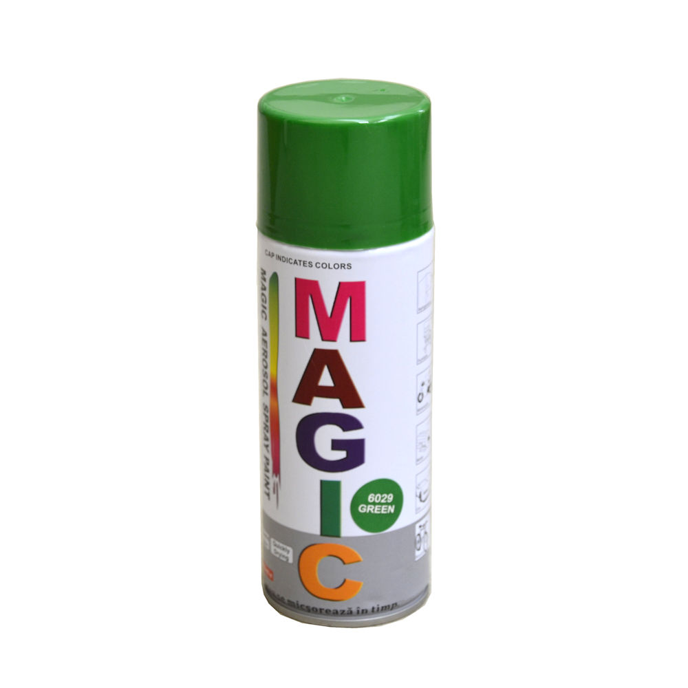 Spray Vopsea Magic Verde Ml Maniamall