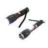 Lanterna LED COB U3 cu ZOOM, 9W, impermeabila, 6 moduri de iluminare, cu suport de bicicleta