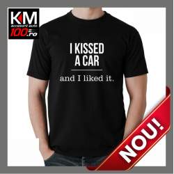 Tricou KM Personalizat CAR KISS - cod:  TRICOU-KM-027 ManiaStiker