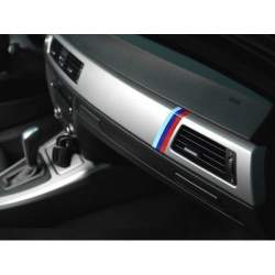 Sticker auto model BMW M Flag (3 buc - 35cm x 1 cm) ManiaStiker