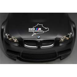 Sticker capota auto model BMW ManiaStiker