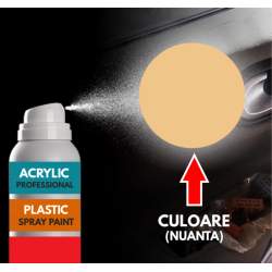 Spray Profesional RAL1001 pentru vopsire elemente din plastic sau metal ManiaStiker