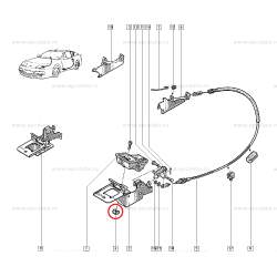Piulita Cage Nut Renault diverse aplicatii , Originala 7703044051 Kft Auto
