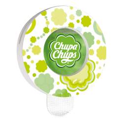 Odorizant auto Chupa Chups Apple , aroma mar verde, fixare grila ventilatie Kft Auto