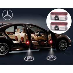 Proiectoare LED Laser Logo Holograme cu Leduri Cree Tip 1, dedicate pentru Mercedes C Class W205 C63 2D (2015+)
