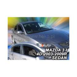 Paravanturi Geam Auto auto Mazda 3, 2003-2009 ( Marca Heko - set FATA )