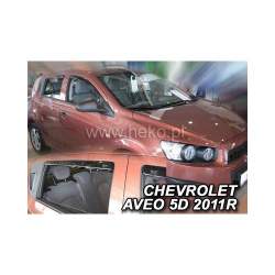 Paravanturi Geam Auto CHEVROLET AVEO Hatchback an fabr. 2011- ( Marca Heko - set FATA + SPATE )