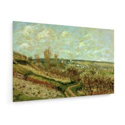 Tablou pe panza (canvas) - Alfred Sisley - Spring in St. Germain-en-Laye - 1876 AEU4-KM-CANVAS-557