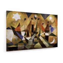 Tablou pe panza (canvas) - Paul Klee - Sailing Boats - 1917 AEU4-KM-CANVAS-434