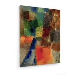 Tablou pe panza (canvas) - Paul Klee - The Yellow House - 1914 AEU4-KM-CANVAS-460