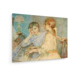 Tablou pe panza (canvas) - Berthe Morisot - The Piano - Painting 1888 AEU4-KM-CANVAS-809
