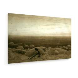 Tablou pe panza (canvas) - Caspar David Friedrich - Stony beach - ca. 1818 AEU4-KM-CANVAS-564