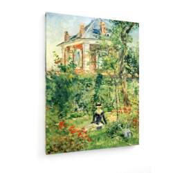 Tablou pe panza (canvas) - Edouard Manet - Garden of Bellevue - 1880 AEU4-KM-CANVAS-1250