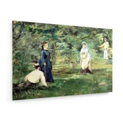 Tablou pe panza (canvas) - Edouard Manet - The croquet game - 1873 AEU4-KM-CANVAS-1249