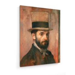 Tablou pe panza (canvas) - Leon Bonnat - Painting by Degas - 1862 AEU4-KM-CANVAS-1767