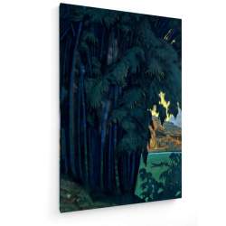 Tablou pe panza (canvas) - Nicholas Roerich - Ashram - Ceylon AEU4-KM-CANVAS-1185