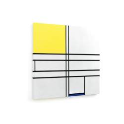 Tablou pe panza (canvas) - Piet Mondrian - Composition C - Blue yellow - 1936 AEU4-KM-CANVAS-903