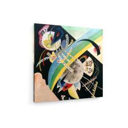 Tablou pe panza (canvas) - Wassily Kandinsky - Circles and Black AEU4-KM-CANVAS-1416