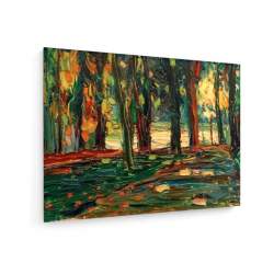 Tablou pe panza (canvas) - Wassily Kandinsky - In the Park of Saint Cloud - Painting 1906 AEU4-KM-CANVAS-1428