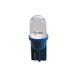 Bec tip LED 12V 5W soclu plastic T10 W2,1X9,5d 2buc Carpoint - Albastru focalizat ManiaMall Cars