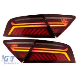 Stopuri LED Audi A7 4G (2010-2014) Facelift Light Bar Design KTX2-TLAUA74G