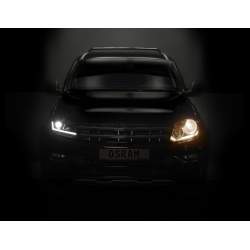 Faruri Osram LED DRL VW Amarok (2010-up) Semnal Dinamic Secvential Negru KTX4-LEDHL107-BK
