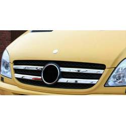 Ornamente inox grila masca fata cromate dedicate Mercedes Sprinter W906 2006-2013 MALE-3286