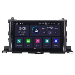 Navigatie Toyota Highlander ( 2014 - 2018 ) , 4 GB RAM + 64 GB ROM , Slot Sim 4G pentru Internet , Carplay , Android , Aplicatii , Usb , Wi Fi , Bluetooth NAV13-ToyotaHighlander2015-4gb
