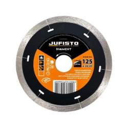 Disc diamantat continuu subtire, 125x1.4 mm, Jufisto MART-JU-DCB-1012