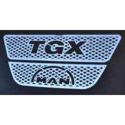 Set doua grile inox Man TGX MVAE-2569