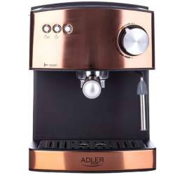 Espressor manual 15 bar, cappuccino, 850W, rezervor apa 1.6 l, Maro FMG-LCH-AD4404CR