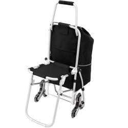 Carucior pentru cumparaturi cu scaun de odihna, Capacitate 50 l, Pliabil, Impermeabil, Greutate 3 kg FMG-GWSPLC75KGPP60JY4V0