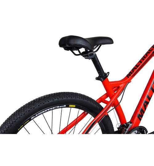 Bicicleta MTB MalTrack Hydraulic Red cu 24 Viteze, Roti 26 Inch, Mountain Bike