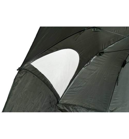 Umbrela Amur Brolly cu Paravan tip Cort Multifunctional, Ideal la Pescuit, Inaltime 200cm, Verde