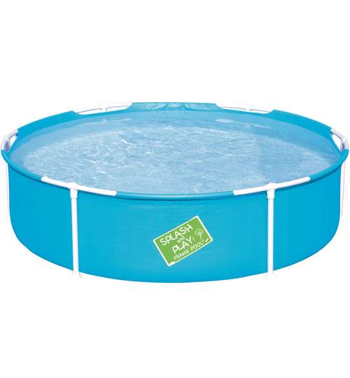 Piscina Bestway pentru Copii cu Strat PVC, Cadru Otel, Diametru 152cm, Capacitate 580L