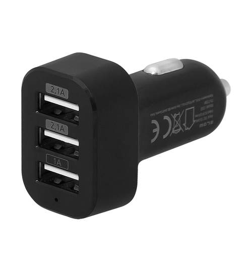 Adaptor priza bricheta Blow, 3xUSB, 5.2A, protectie la supratensiune