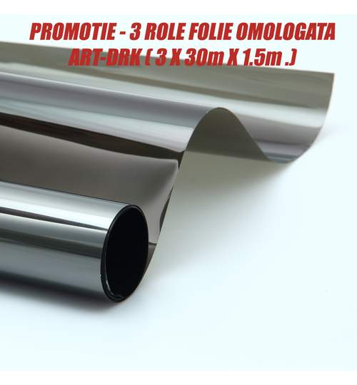 PROMOTIE 3 ROLE Folie omologata DRK ( 3 x 30m X 1.5m. ) Mall