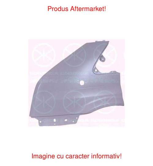 Aripa fata Ford Transit/Tourneo (V347/8) 05.2006-04.2013, partea Dreapta, cu gaura pentru semnalizare, 1370600, 324802-1 Kft Auto