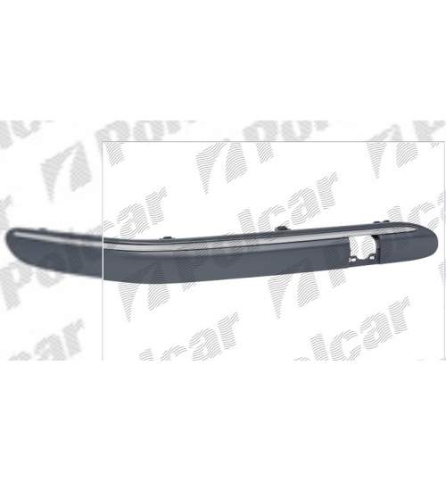 Bandou bara fata Mercedes Clasa C (W203) 05.2000-03.2007, Dreapta, 2038856221, 50030718  (fara Coupe) - cu gaura pentru carlig remorcare Kft Auto