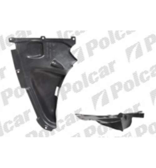 Carenaj roata Bmw Seria 3/Seria 3 Gt (F30/31/34/35), 01.2012-, partea Dreapta, Punte Fata partea din Fata, 51717260740, 20D1FP1T Kft Auto