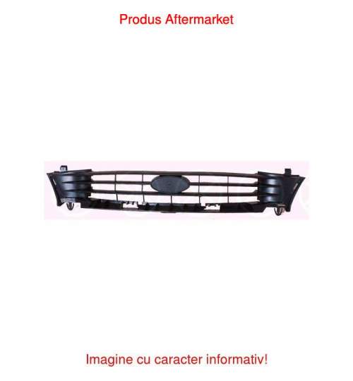 Grila radiator Ford Fiesta/Courier, 09.1999-07.2001, negru, 1109355, 321105-3 Kft Auto