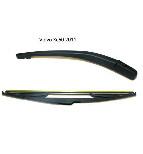 Brat stergator luneta Volvo XC60 04.2010-2014 cu lamela stergator de 350mm Kft Auto