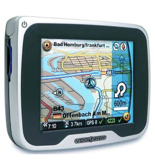 Navigatie Navimaster VDO Dayton pn2050 7711422397 MP3, 3.5 touch display, 12 calale gps, cu jocuri, rutare vocala, Bluetooth, 65MB memorie, 