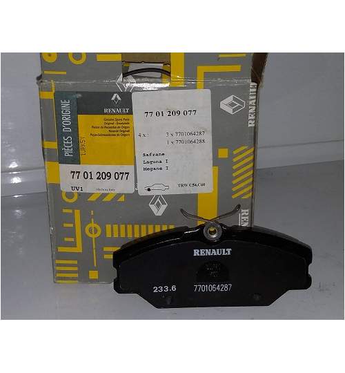 Placute frana fata Renault Laguna 1, Safrane , Megane 1, originale Renault 7701209077 Kft Auto