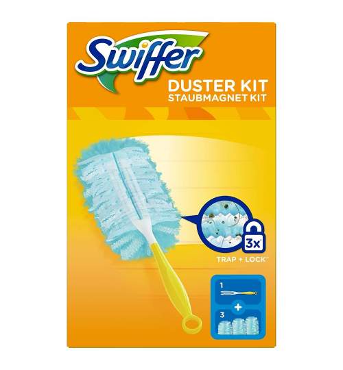 Pamatuf sters praful Swiffer Duster Plus 3 rezerve Kft Auto