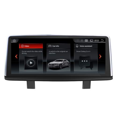 Navigatie Gps Android BMW Seria 3 F30 F31 (2013 - 2018) , 2GB RAM +32 GB ROM , Internet , 4G , Aplicatii , Waze , Wi Fi , Usb , Bluetooth , Mirrorlink , IPS