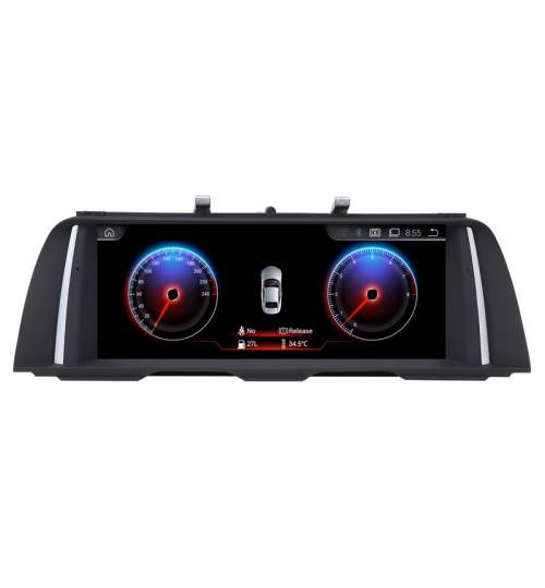 Navigatie Gps Android BMW Seria 5 F10 F11 ( 2010 - 2016 ) , Android 7.1 , 2GB RAM +32 GB ROM , Waze , Youtube , Internet , 4G , IPS Touchscreen 10.25 