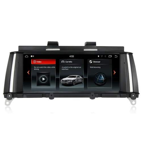 Navigatie Gps BMW X3 F25 , X4 F26 ( 2010 - 2016 ) , Android 7.1 2GB RAM + 32 GB ROM ,Waze , Youtube , Wi-Fi , 4G , Bluetooth, Quad-Core 1.6 GHz , 8.8