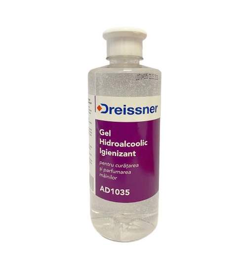 Gel igienizant Dreisnner BIG, pentru curatarea si igienizarea mainilor, hidroalcoolic, 500ml