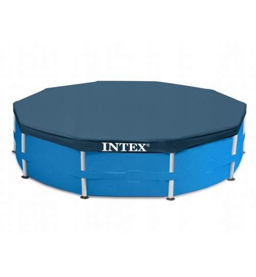 Prelata Intex din vinil, pentru acoperit piscina, forma rotunda, 457x25 cm